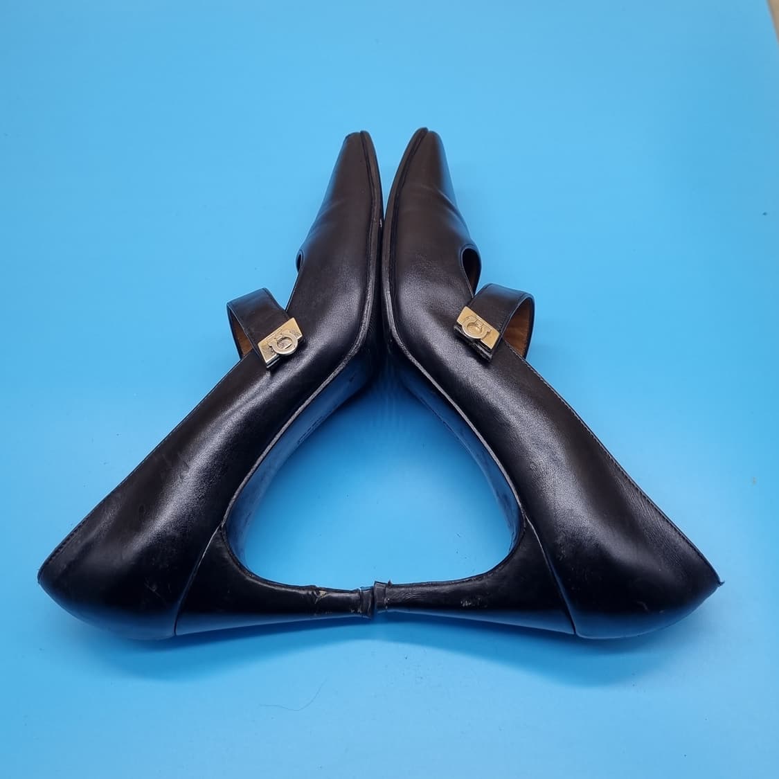 페라가모 메리제인 펌프스6 230 굽7.5 상품이미지5