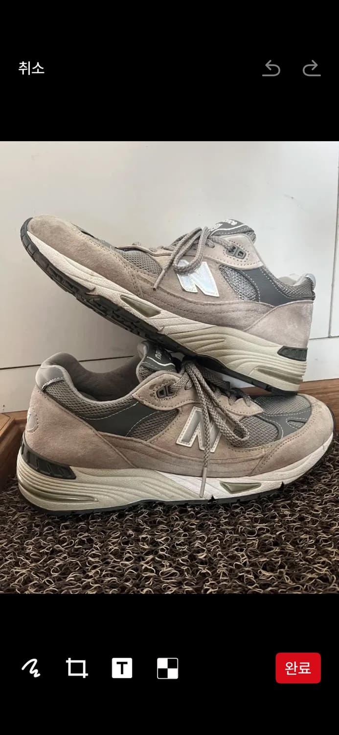 (260) 뉴발란스 991 그레이 상품이미지3