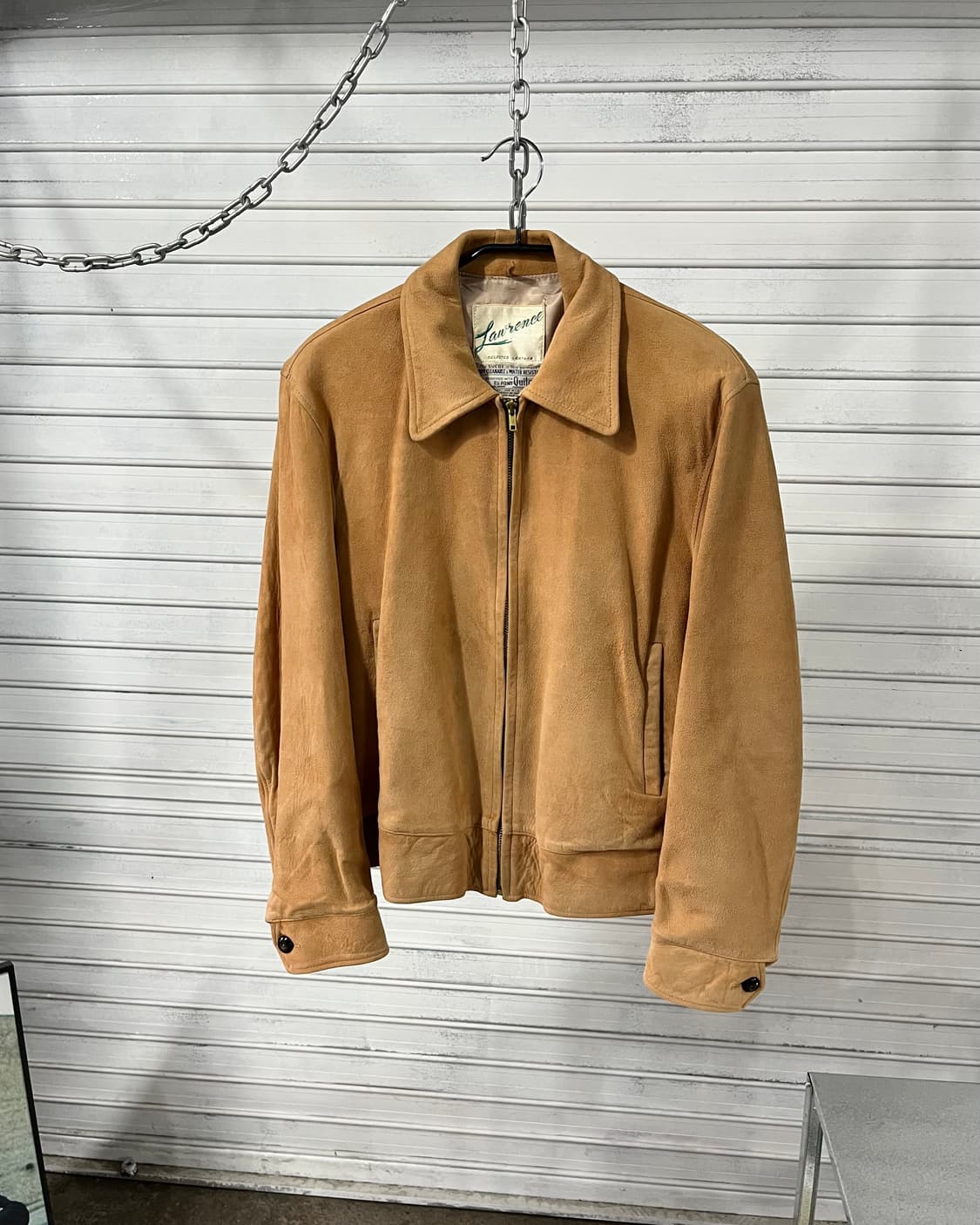 70s vtg talon zipper suede jacket 🇺🇸 상품이미지6