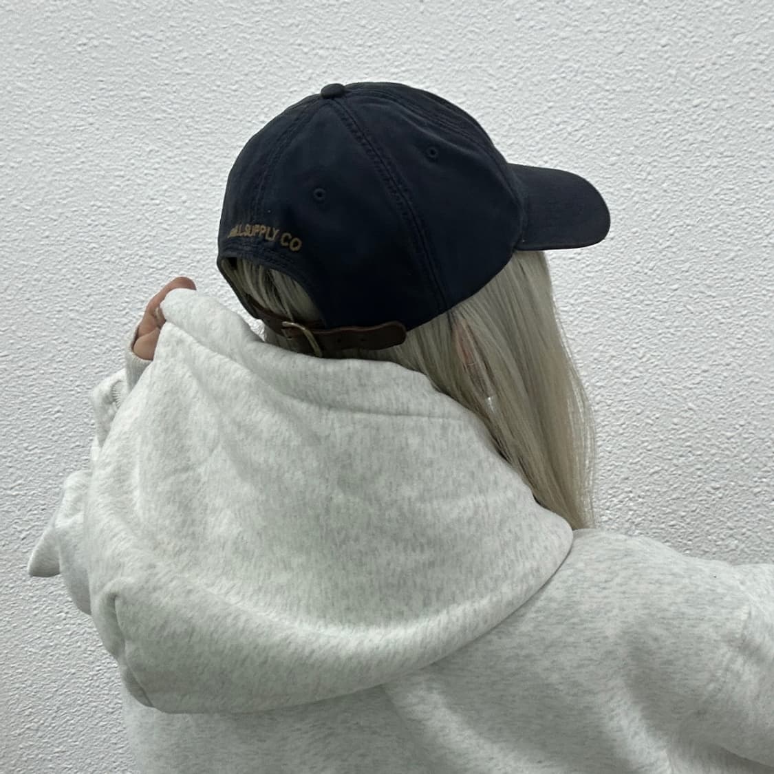 폴로 랄프로렌 베이지포니 네이비 볼캡 상품이미지3