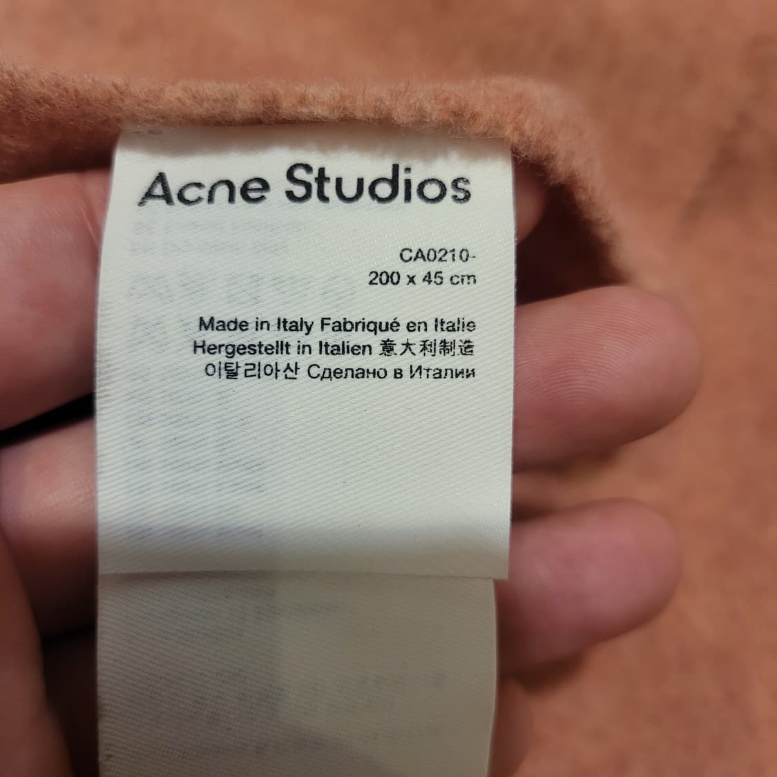 아크네스튜디오 울 프린지 머플러 상품이미지6