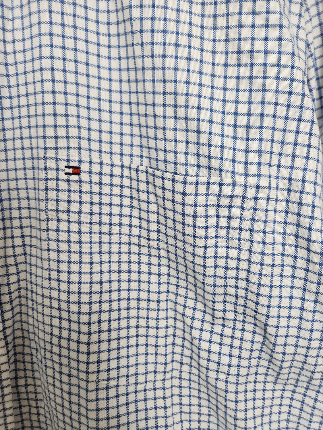 타미힐피거Tommy 체크 옥스포드 셔츠 XL - S160 상품이미지5