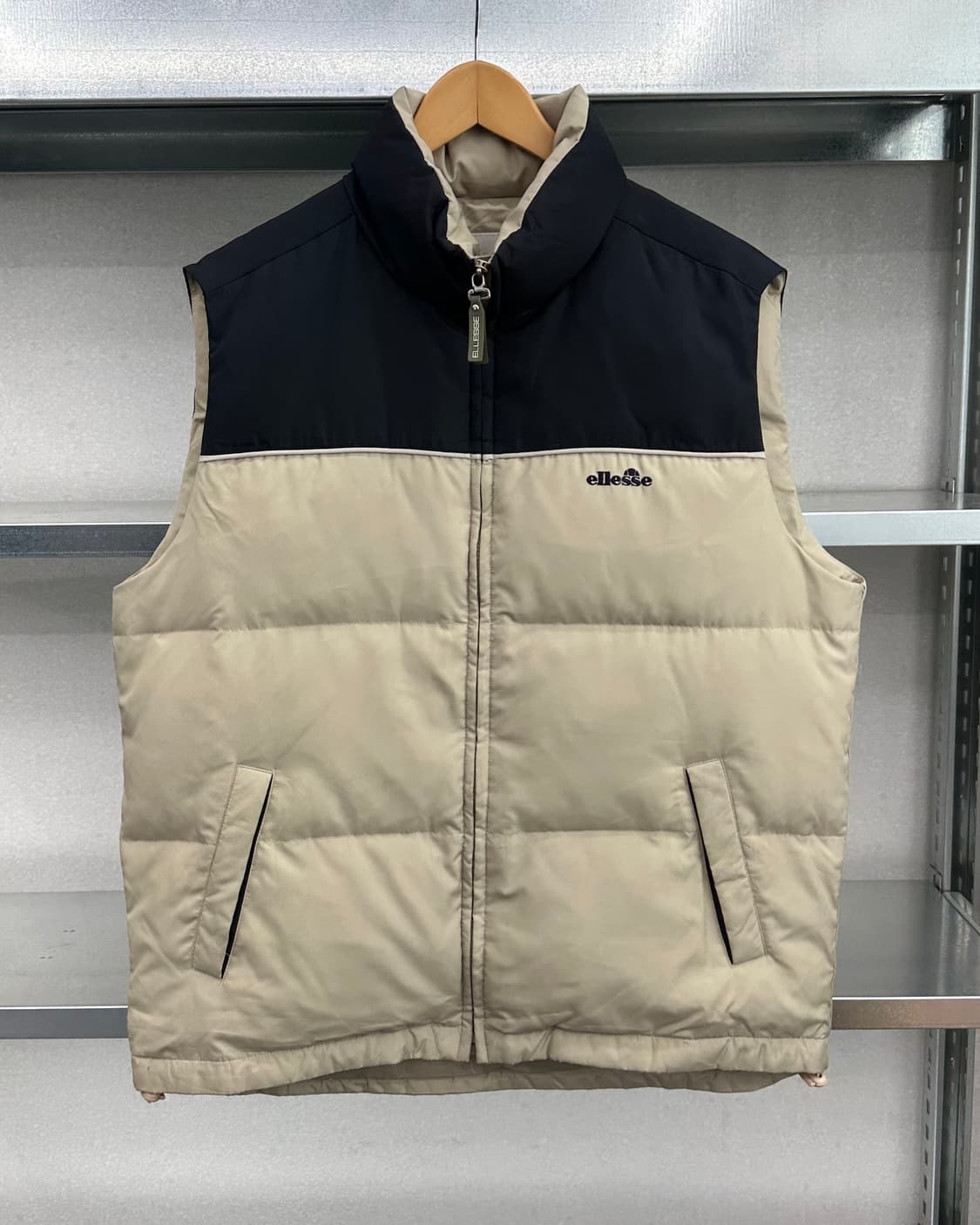 (105)90'S ELLESSE 오리털 패딩조끼-M1271 상품이미지1