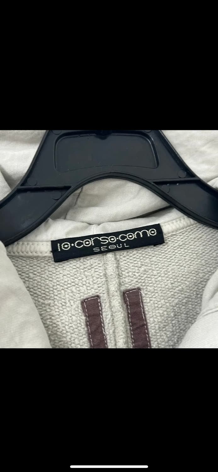 릭오웬스 다크쉐도우 크롭 후드 집업 상품이미지4