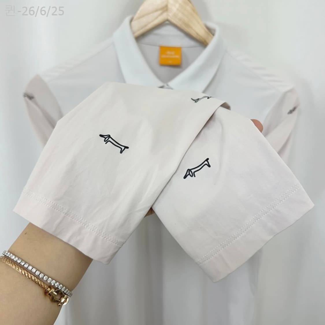 루이까스텔 여자 골프 얇은 긴팔티 스판 105 상품이미지4