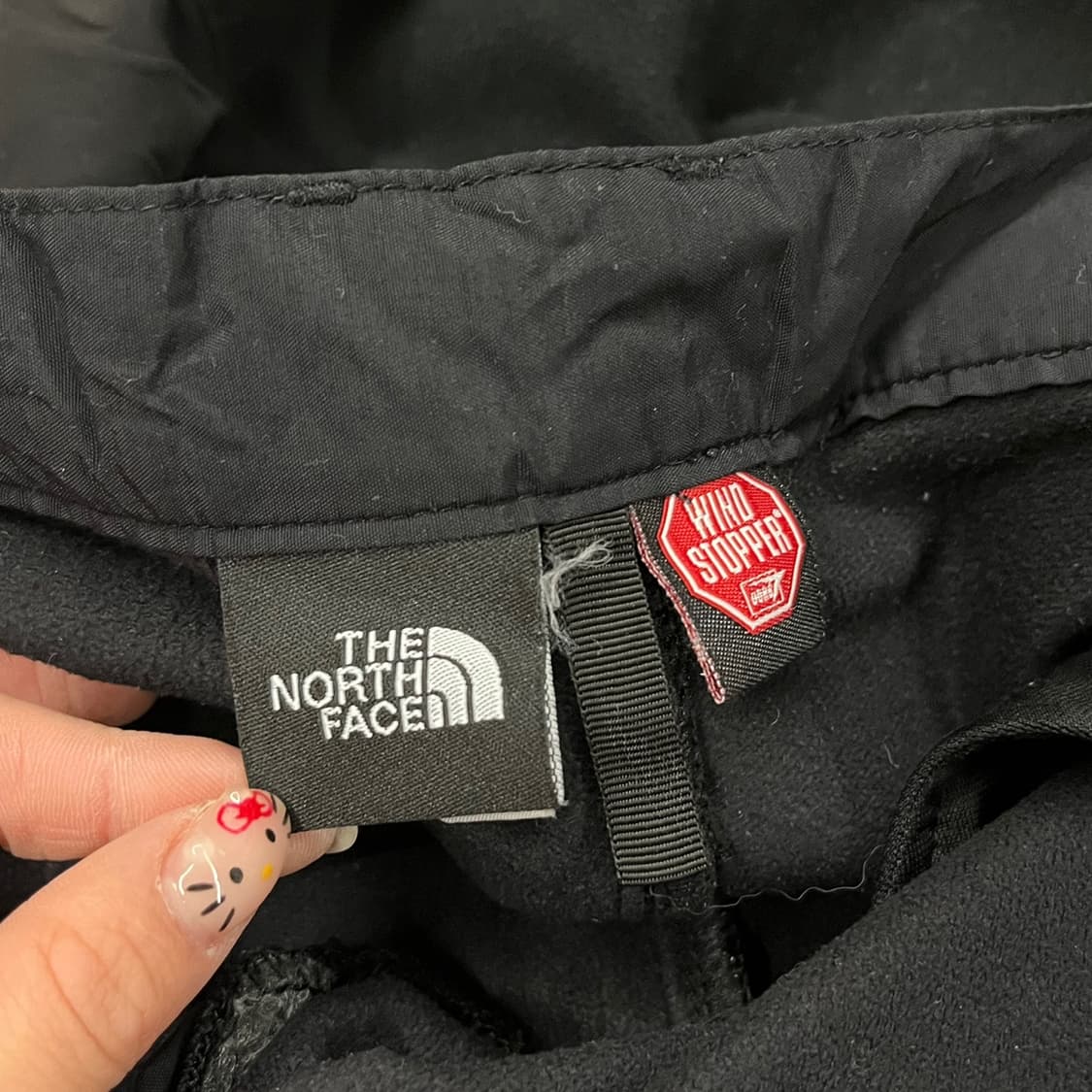 [정품/M] 노스페이스 윈드스토퍼 블랙 바지 b10 상품이미지4