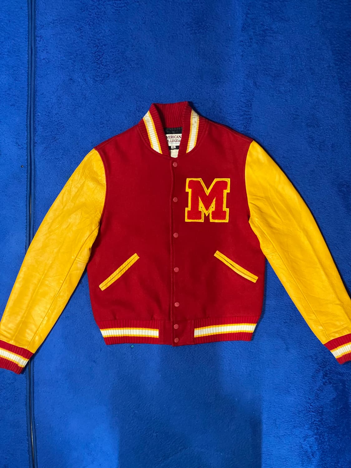 AMERICAN VINTAGE 아메리칸빈티지 마이클잭슨 바시티 자켓 상품이미지1