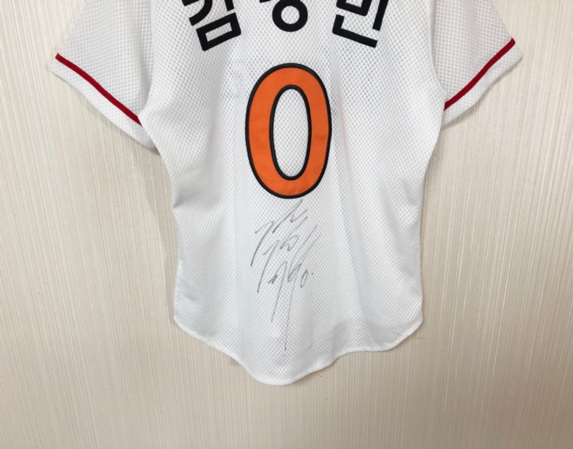 KBO ATC SK와이번스 (왕조) 홈유니폼/져지 85 #0 김강민 상품이미지10