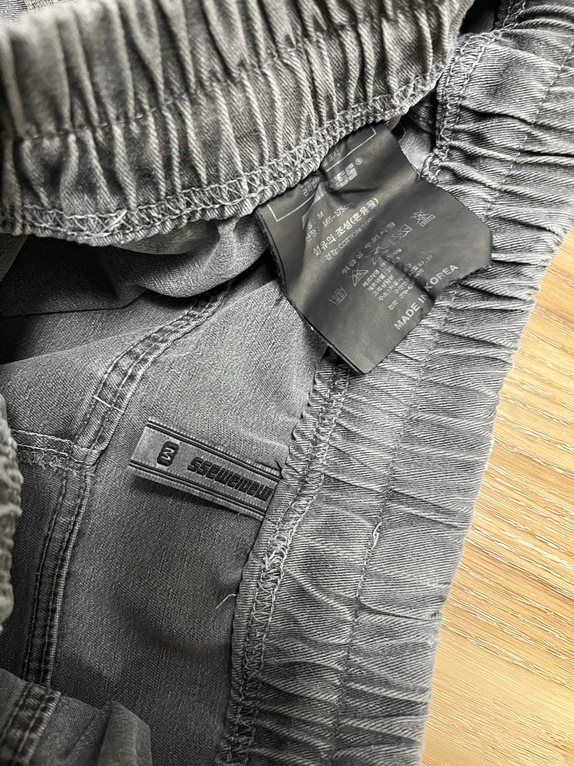 매니아매스 피그먼트 카고 조거팬츠 M 상품이미지10