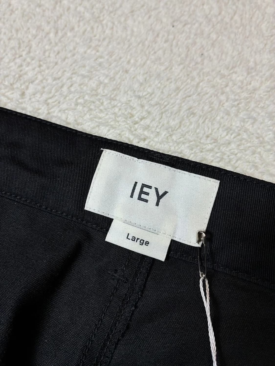 이에이 IEY 맥 사이드 턱 와이드 팬츠 PN7359 상품이미지6