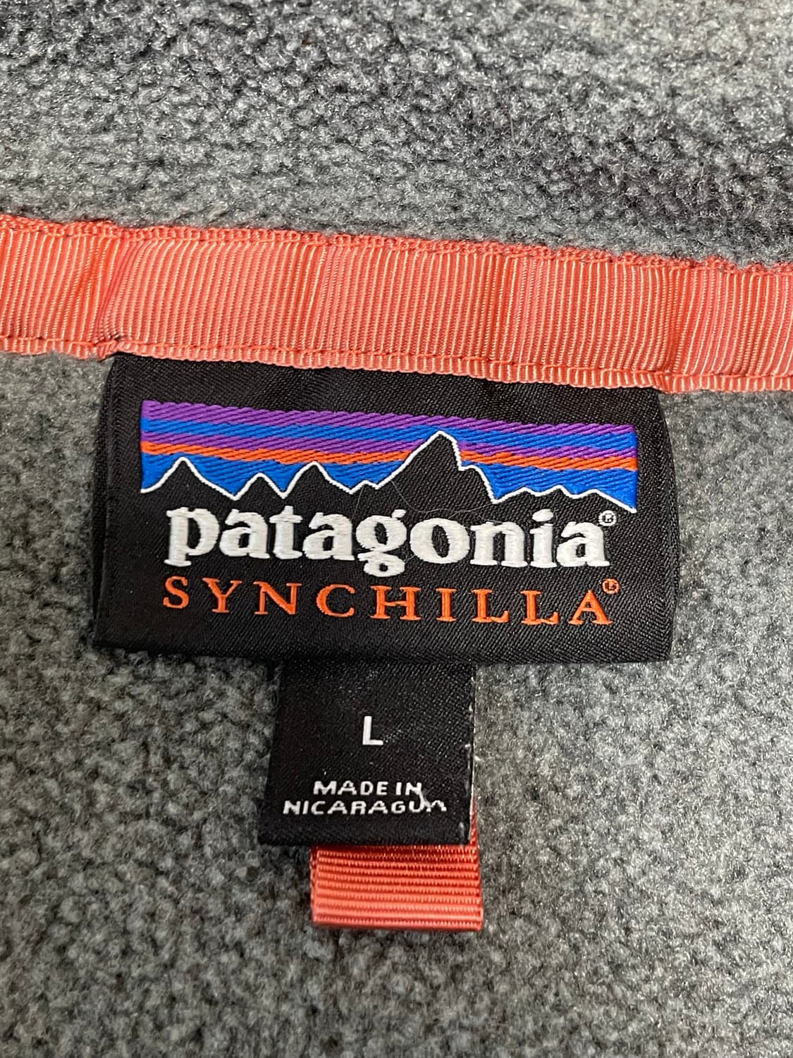 Patagonia synchilla 빈티지신칠라 그레이 민트 상품이미지6