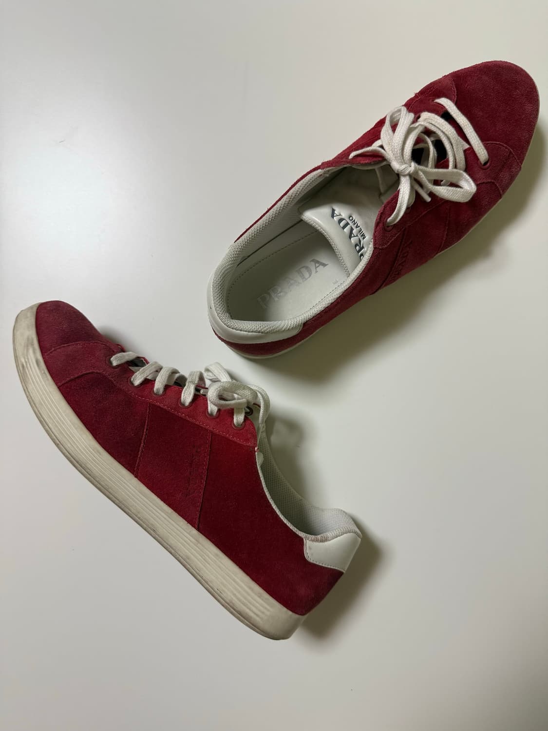 "Prada" suede Shoes 상품이미지2