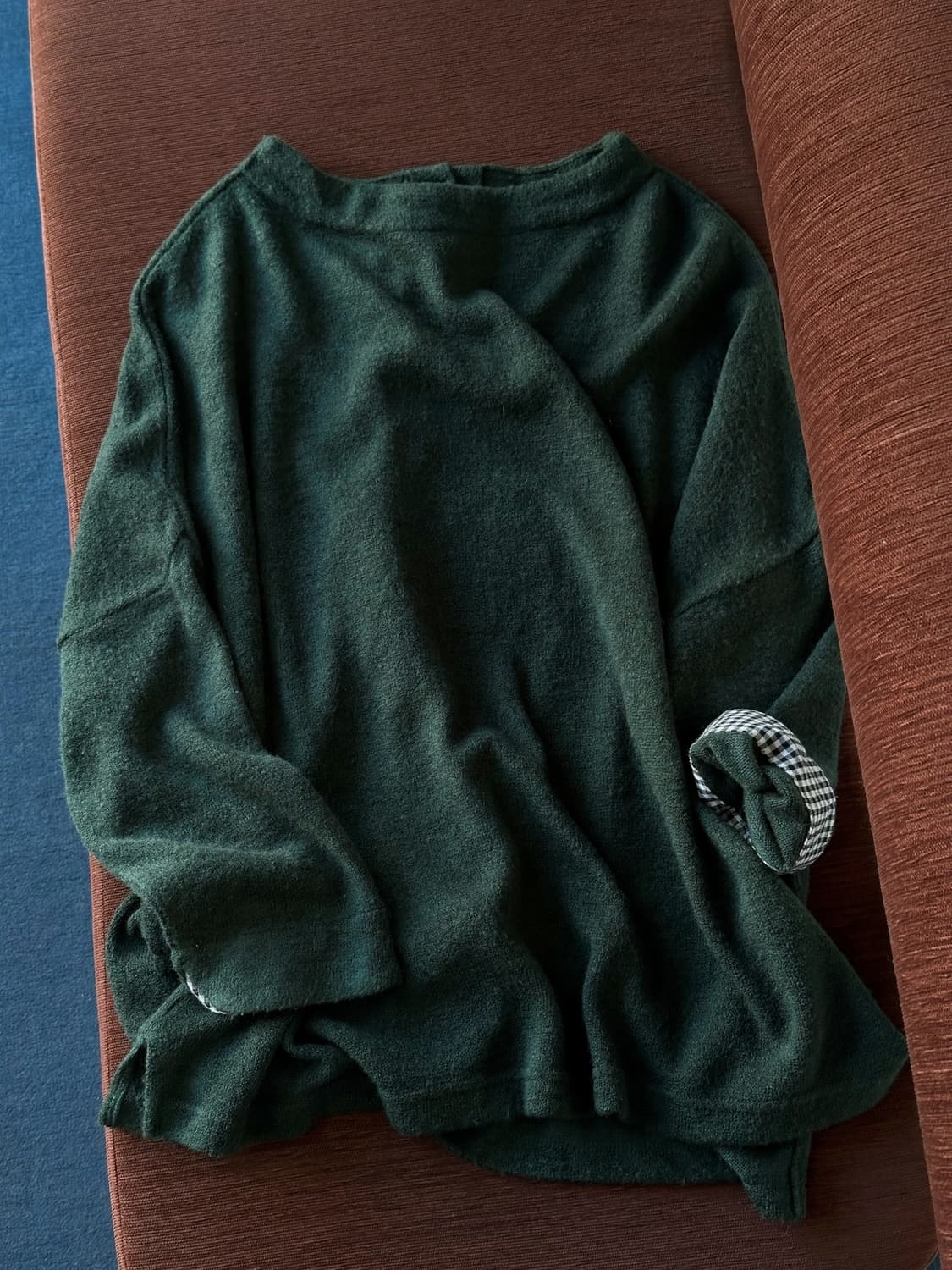 2way design brushed fabric knit P/O 상품이미지6