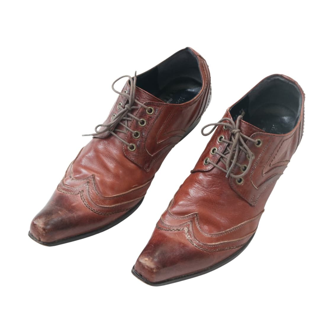 훕데두 스퀘어토 레더 부츠 웨스턴부츠 상품이미지1