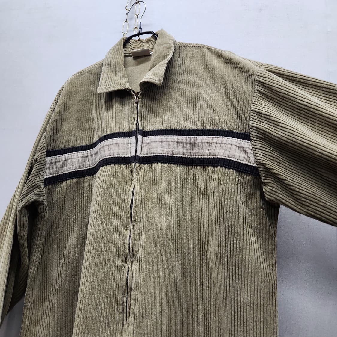 스톤하버 코듀로이 빈티지 집업 자켓 M(XL) 상품이미지3