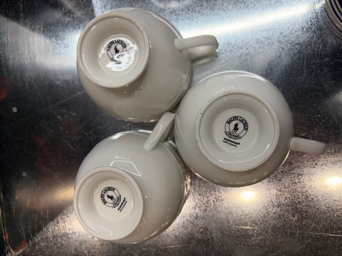 폴로 랄프로렌 웨지우드 made in england 커피잔 세트 상품이미지1