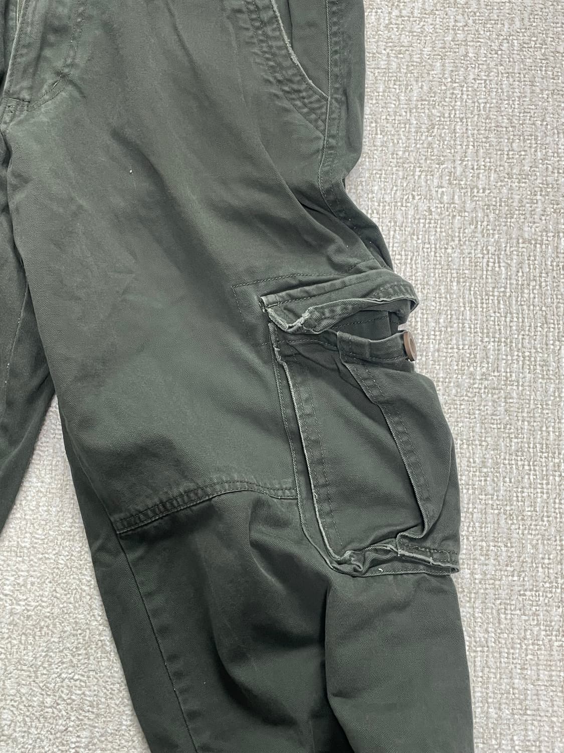 빈티지 y2k 카키 카고팬츠 상품이미지3
