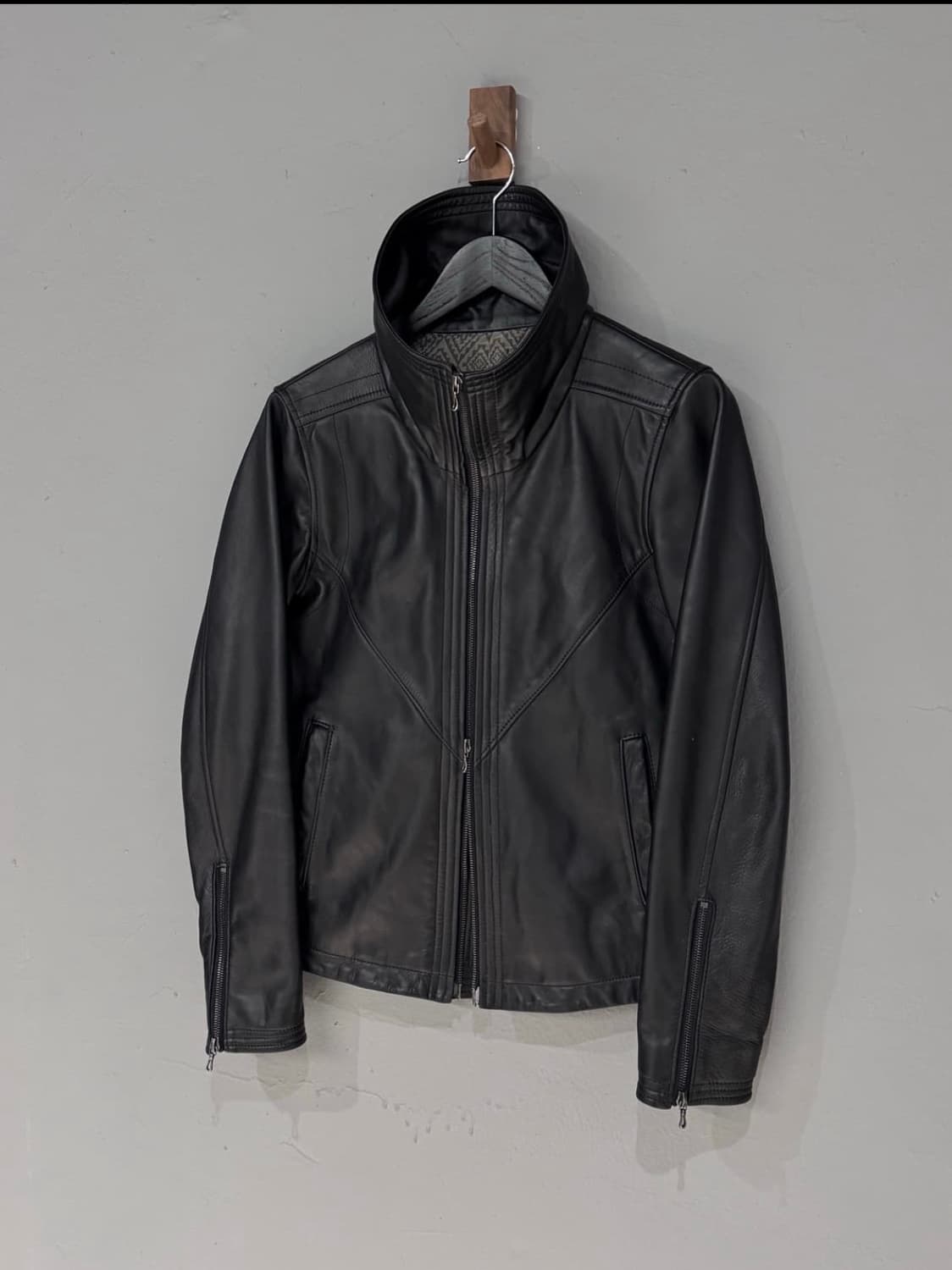 wizzard 하이넥 말가죽 자켓 상품이미지1