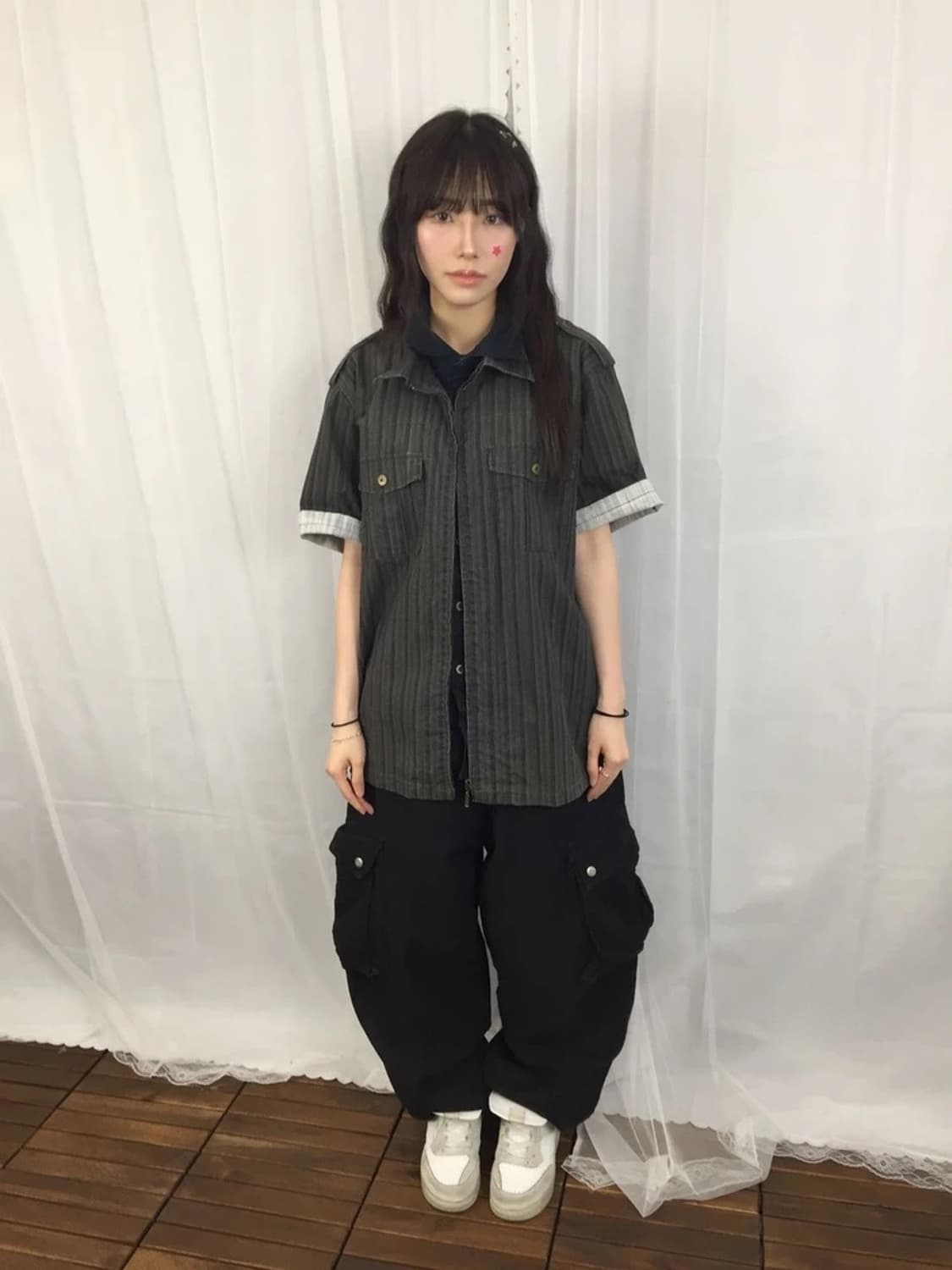 Create Barefoot Zip Work Shirt 상품이미지1