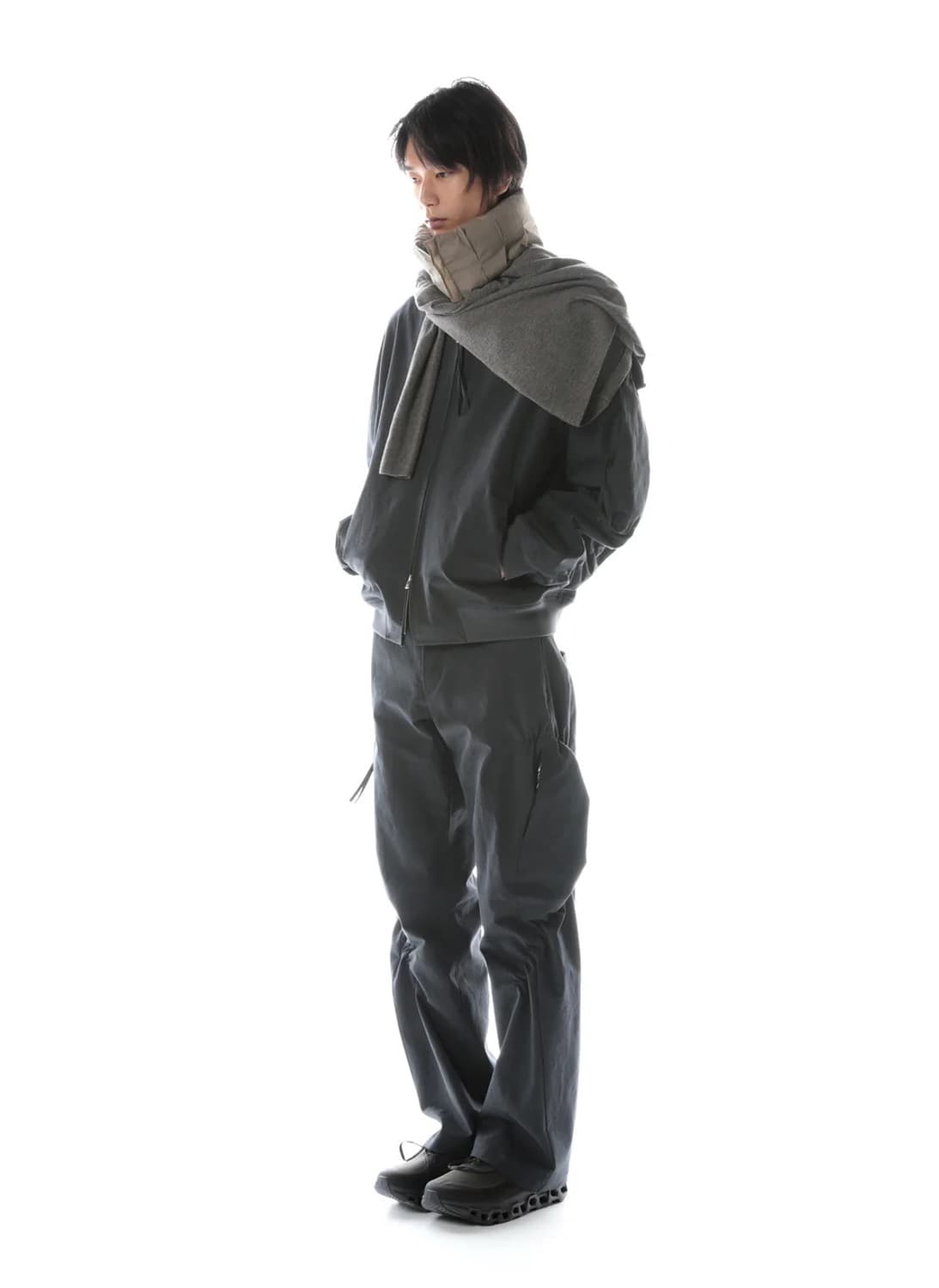 XL) 포스트아카이브팩션 8.0+ 셔링 봄버 블랙 파프 paf 상품이미지2