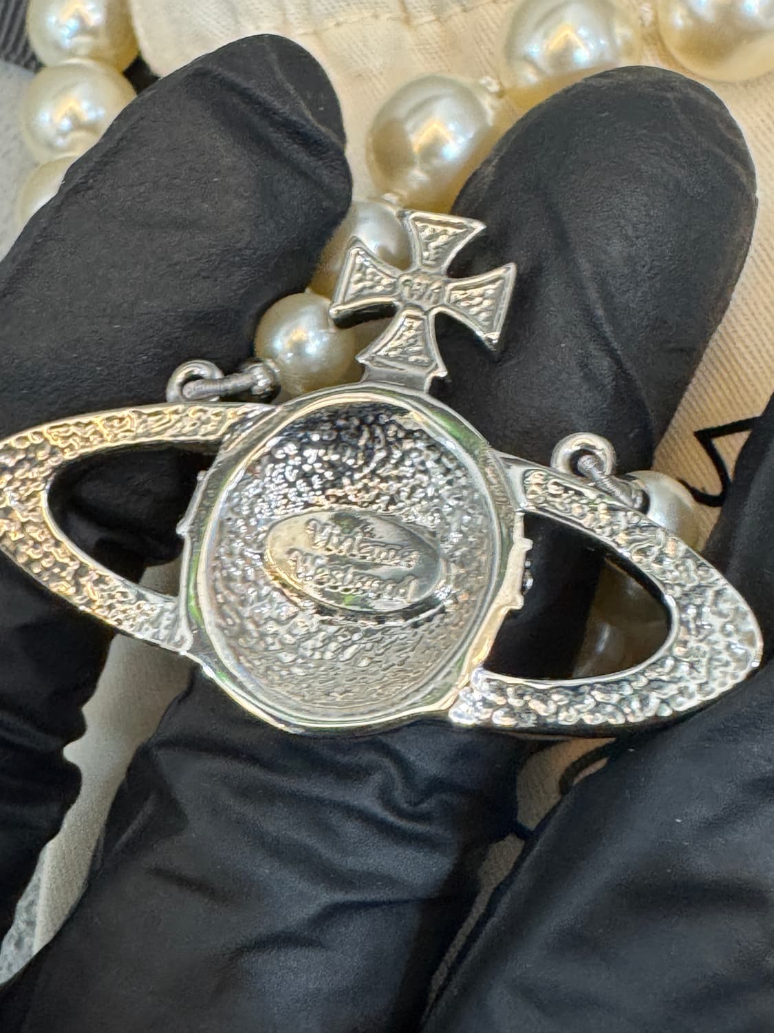 비비안웨스트우드 진주 초커 목걸이 네크리스  상품이미지3