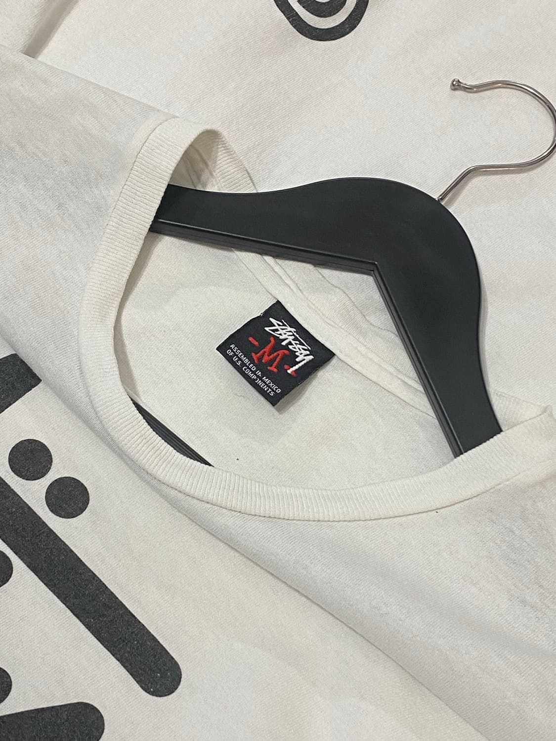 Stussy 볼드 베이직 로고 반팔티셔츠 상품이미지9