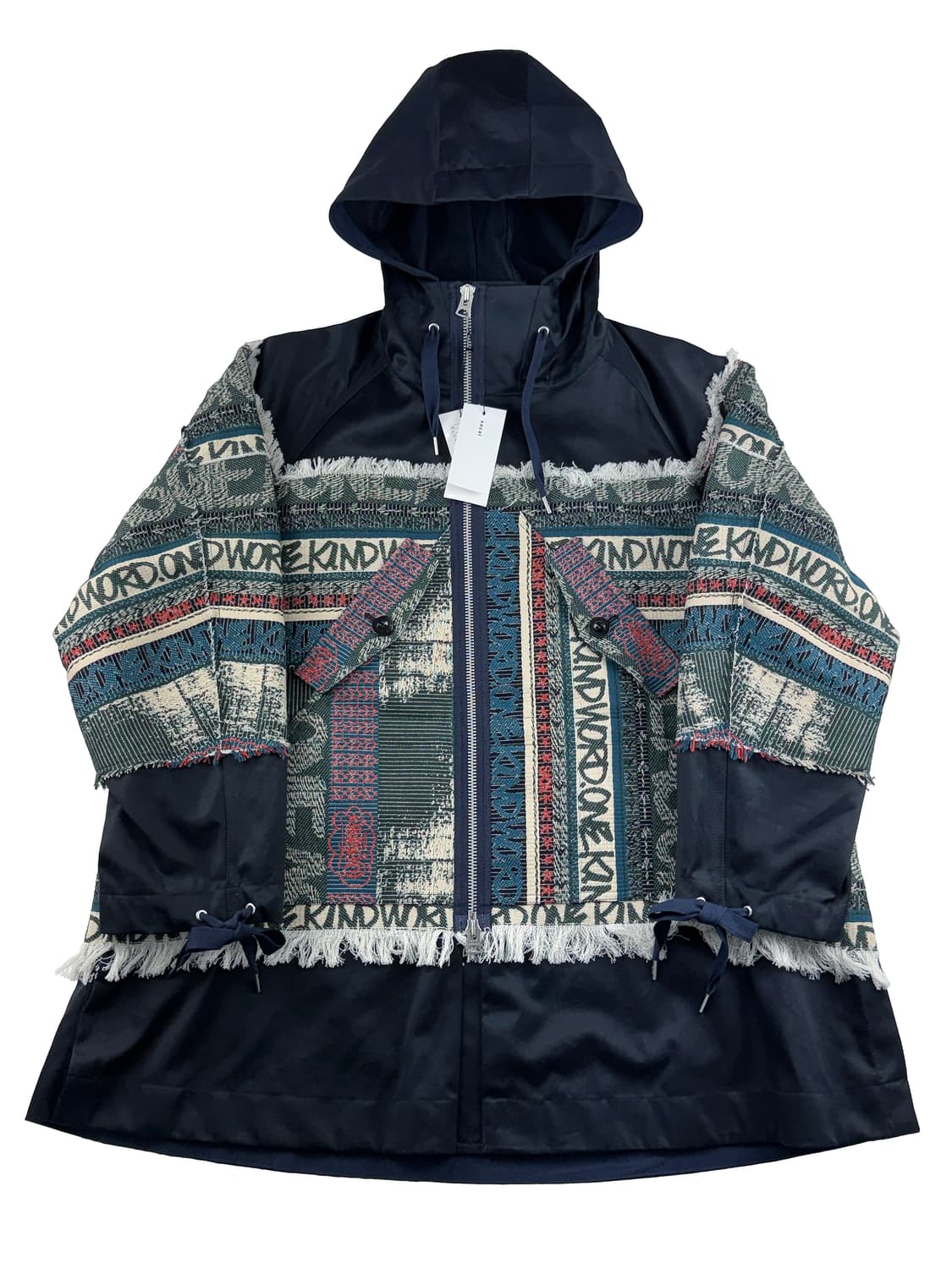 사카이 에릭헤이즈 자카드 후드 블루종 (새상품) 상품이미지1