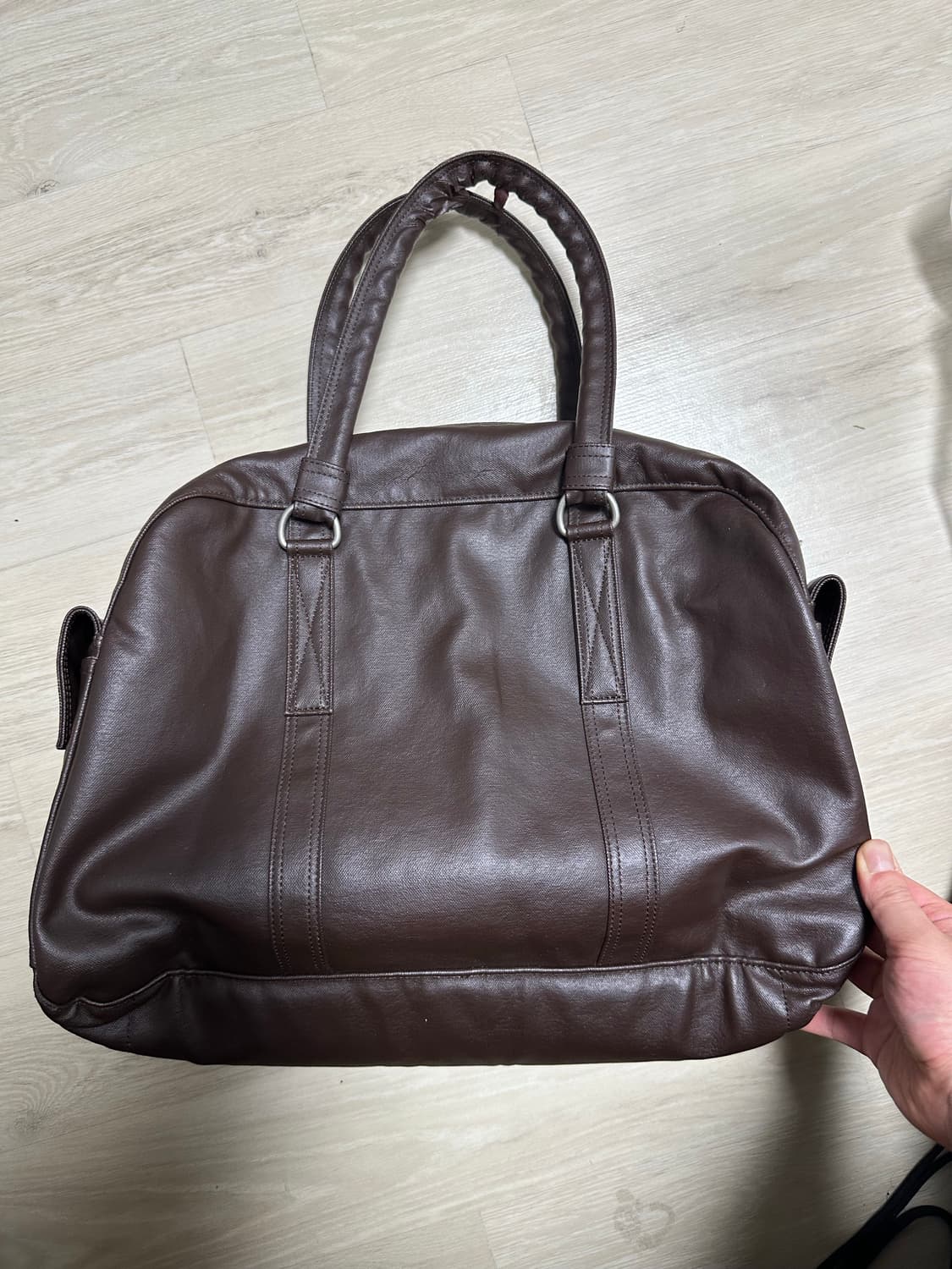 PORTER 요시다 포터 프리스타일 더플백 보스턴백 L 다크 브라운 상품이미지4