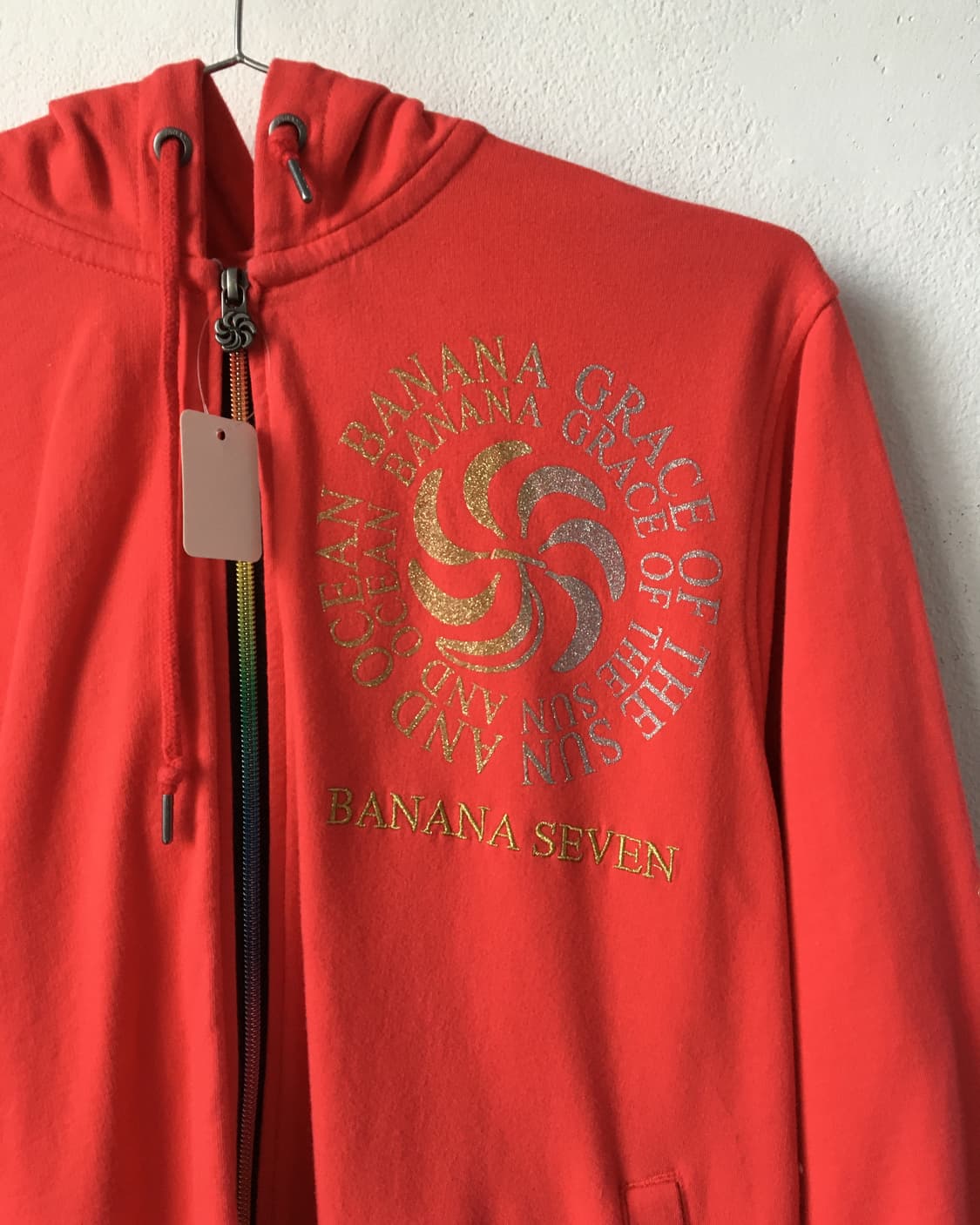 Lettering point hood zip up 상품이미지4