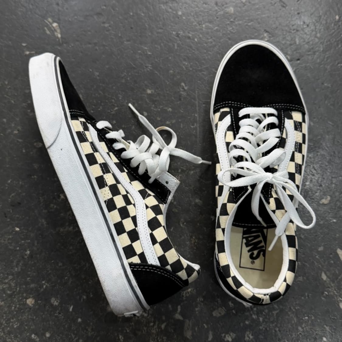 270 반스 체커보드 올드스쿨 스니커즈 상품이미지1