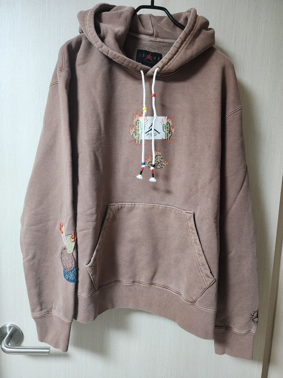 (정품) 나이키 조던 트래비스캇  캑터스잭 피그먼트 후드티 (새제품) 상품이미지3