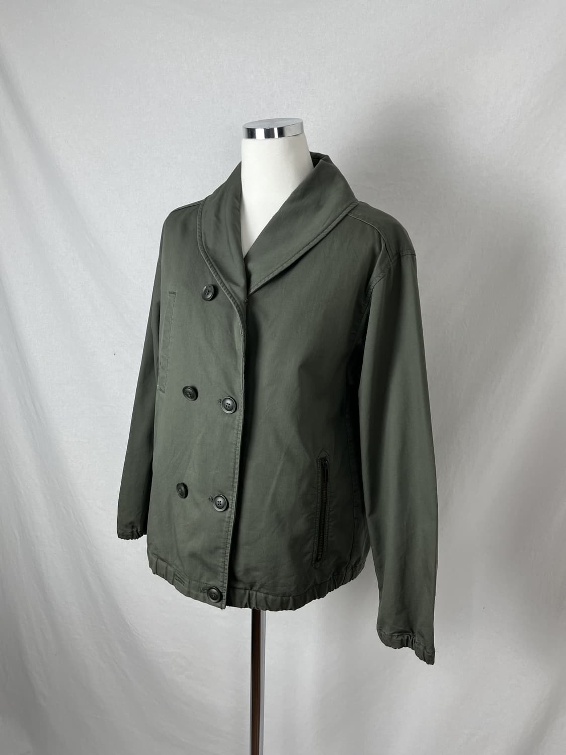 Vintage 밀리터리 라운드카라 자켓  상품이미지1
