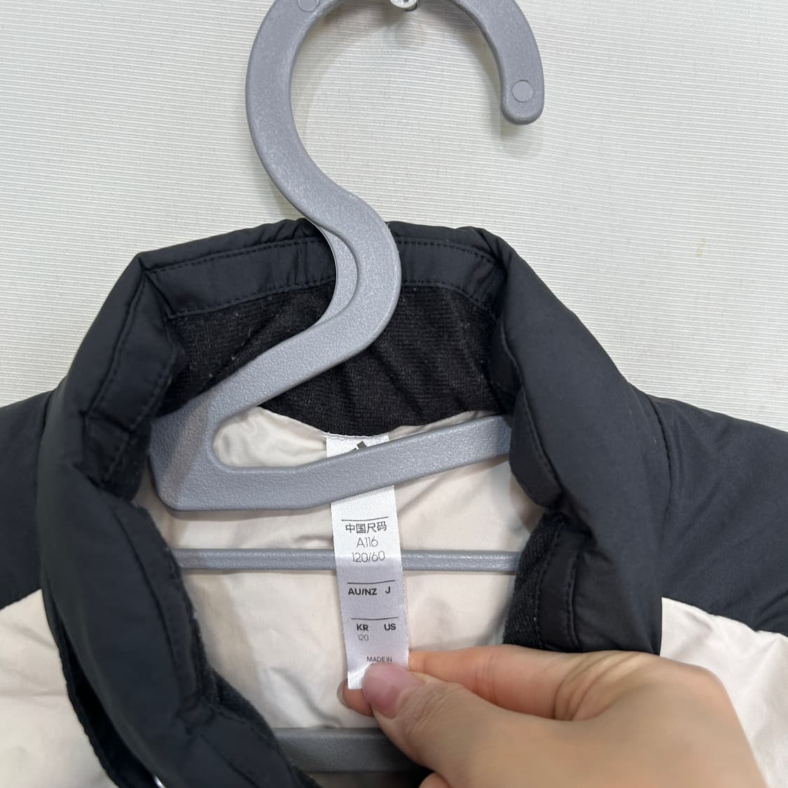 아디다스 키즈 오리털 패딩 120 상품이미지2