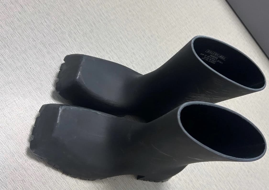 발렌시아가 트루퍼 부츠 블랙 37 상품이미지4