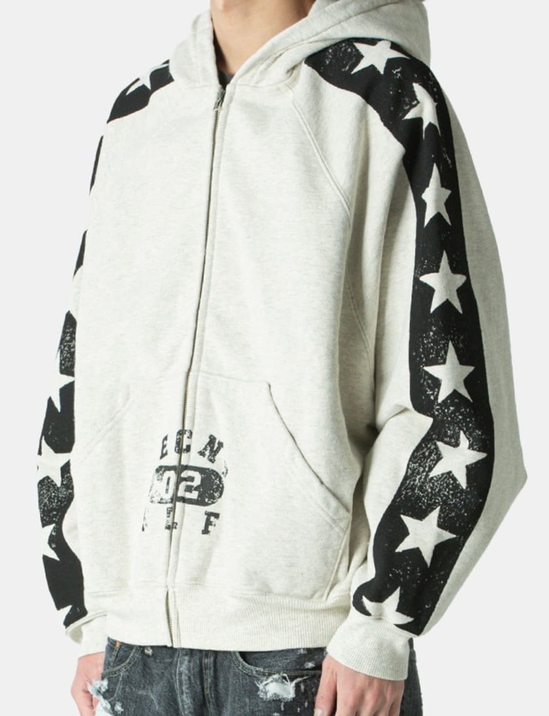 세컨드셀프 스타 후드집업 L 상품이미지2