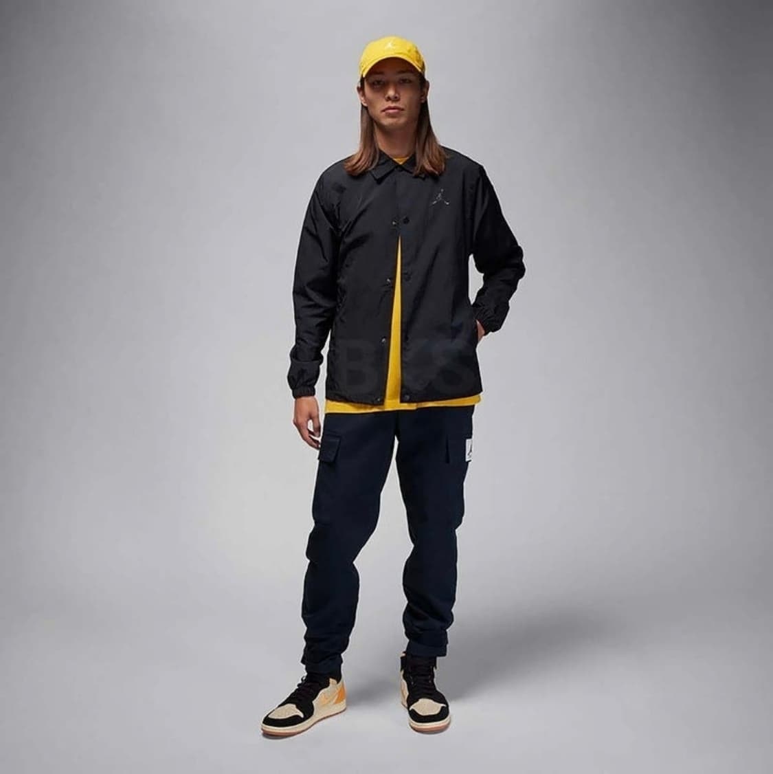 새상품_조던 블랙 코치 자켓 점퍼 상품이미지10