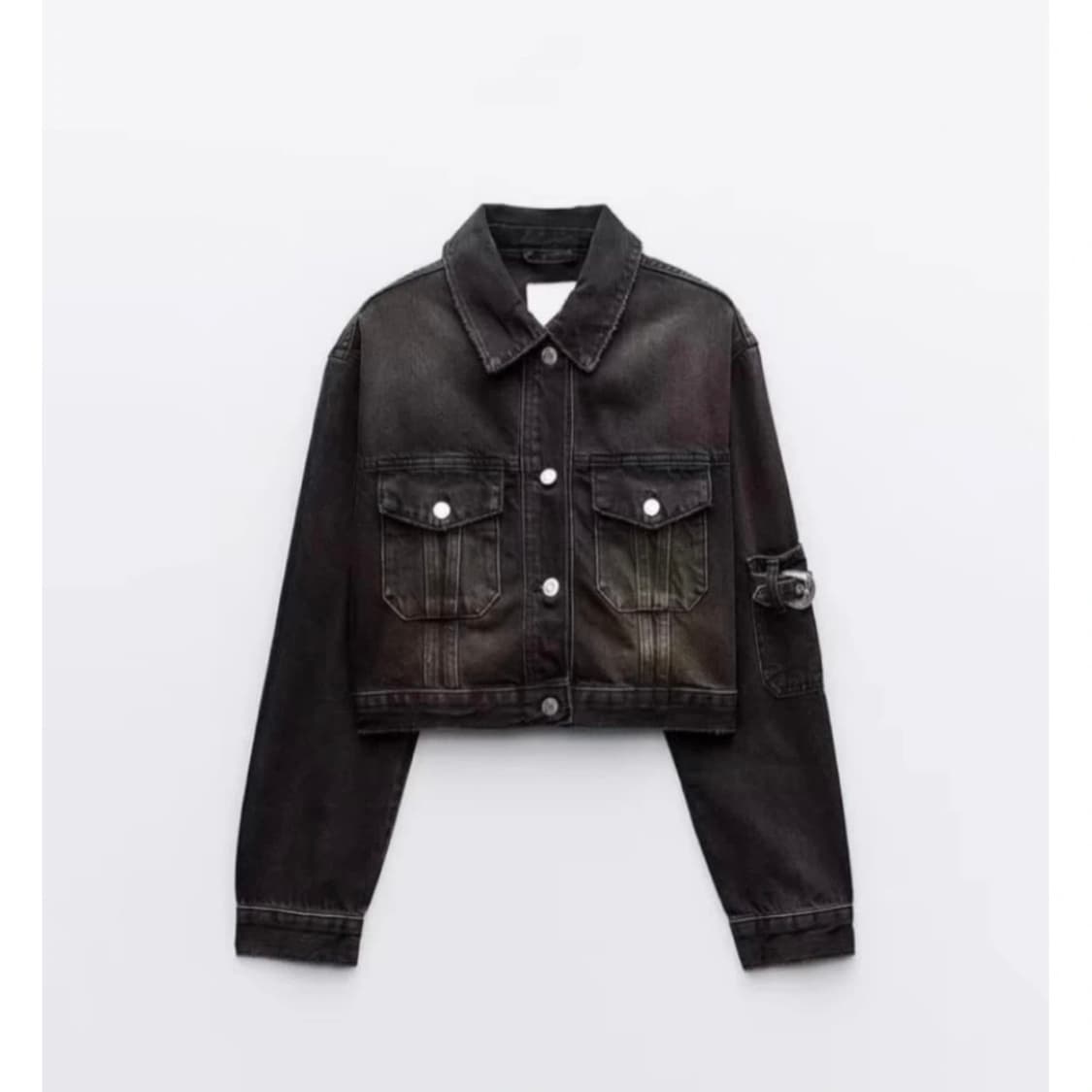 자라 데님 자켓 바지 세트 상품이미지4