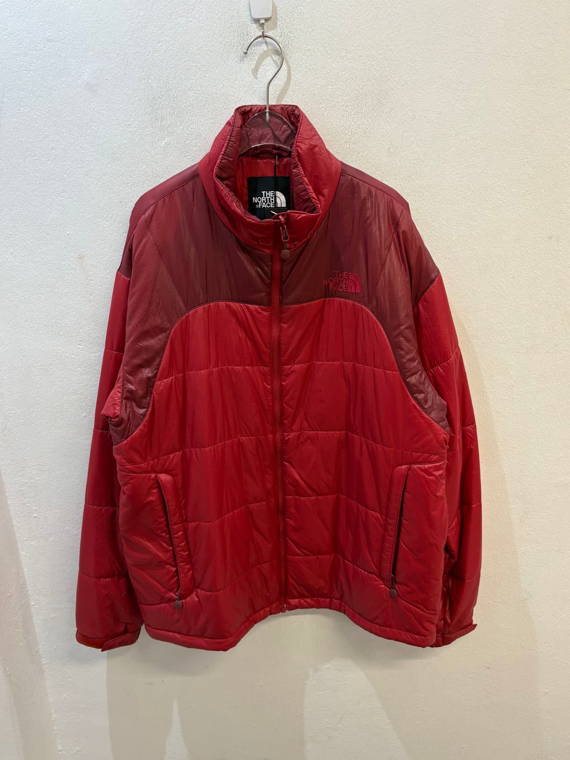The north face red padding  상품이미지1