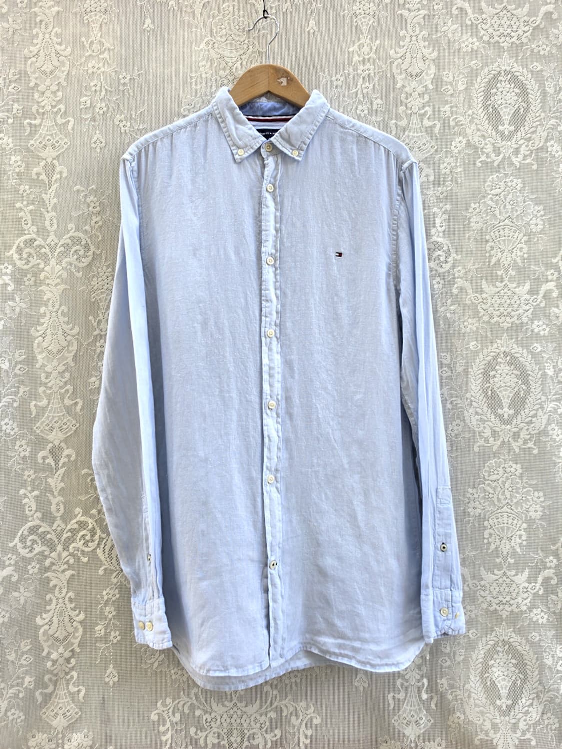 타미힐피거 리넨 셔츠 상품이미지1
