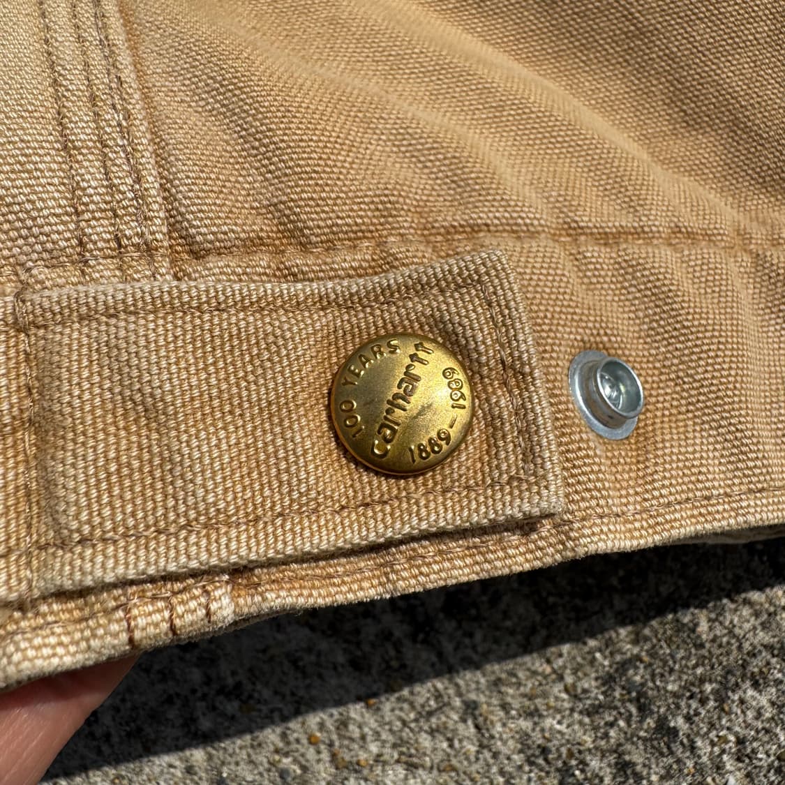 [L] 80s 100주년기념 Carhartt 칼하트 디트로이트 자켓 상품이미지8