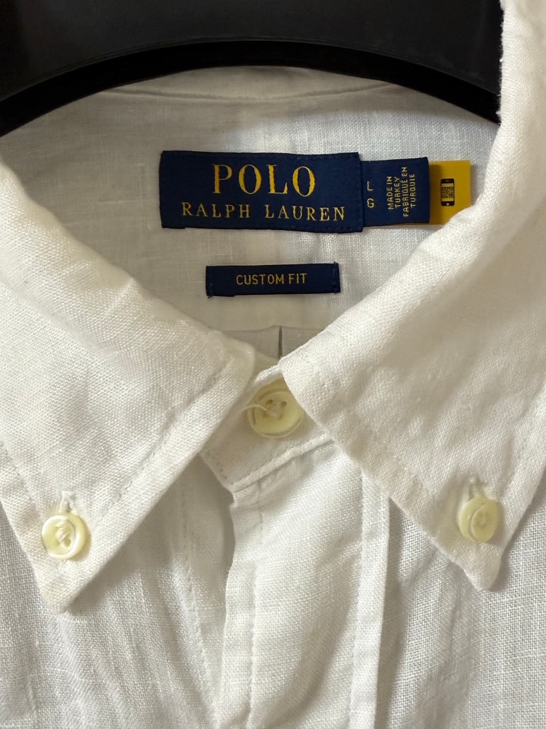 폴로 랄프로렌 린넨셔츠 L 상품이미지2