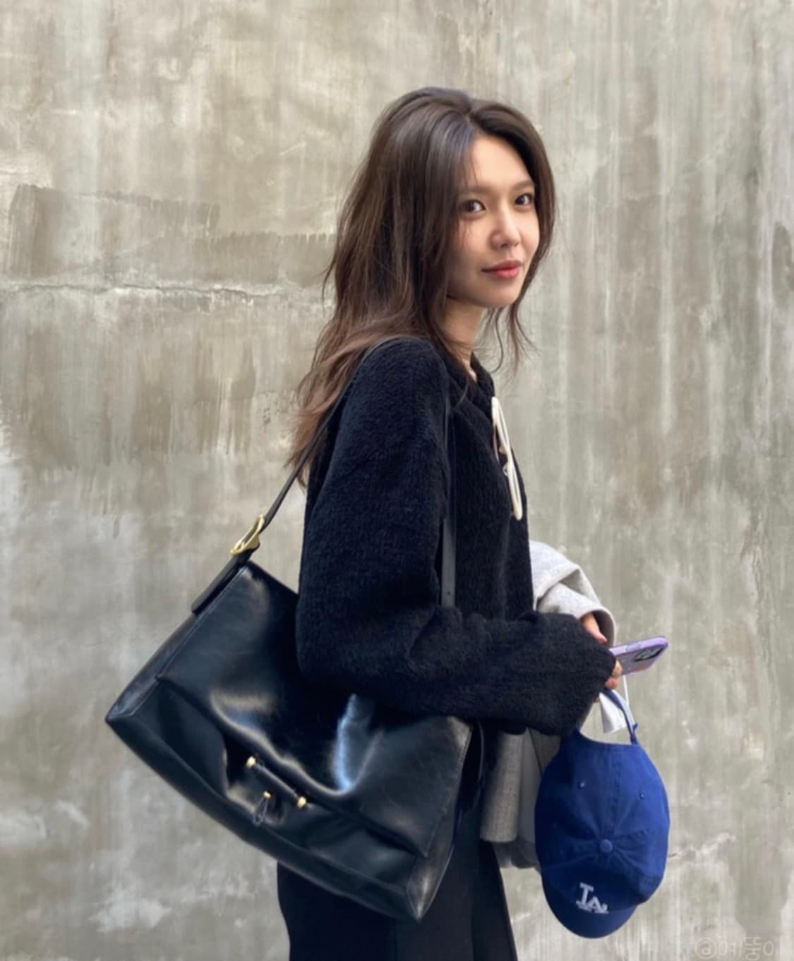 루에브르 삭드자뎅 숄더백 라지 상품이미지1