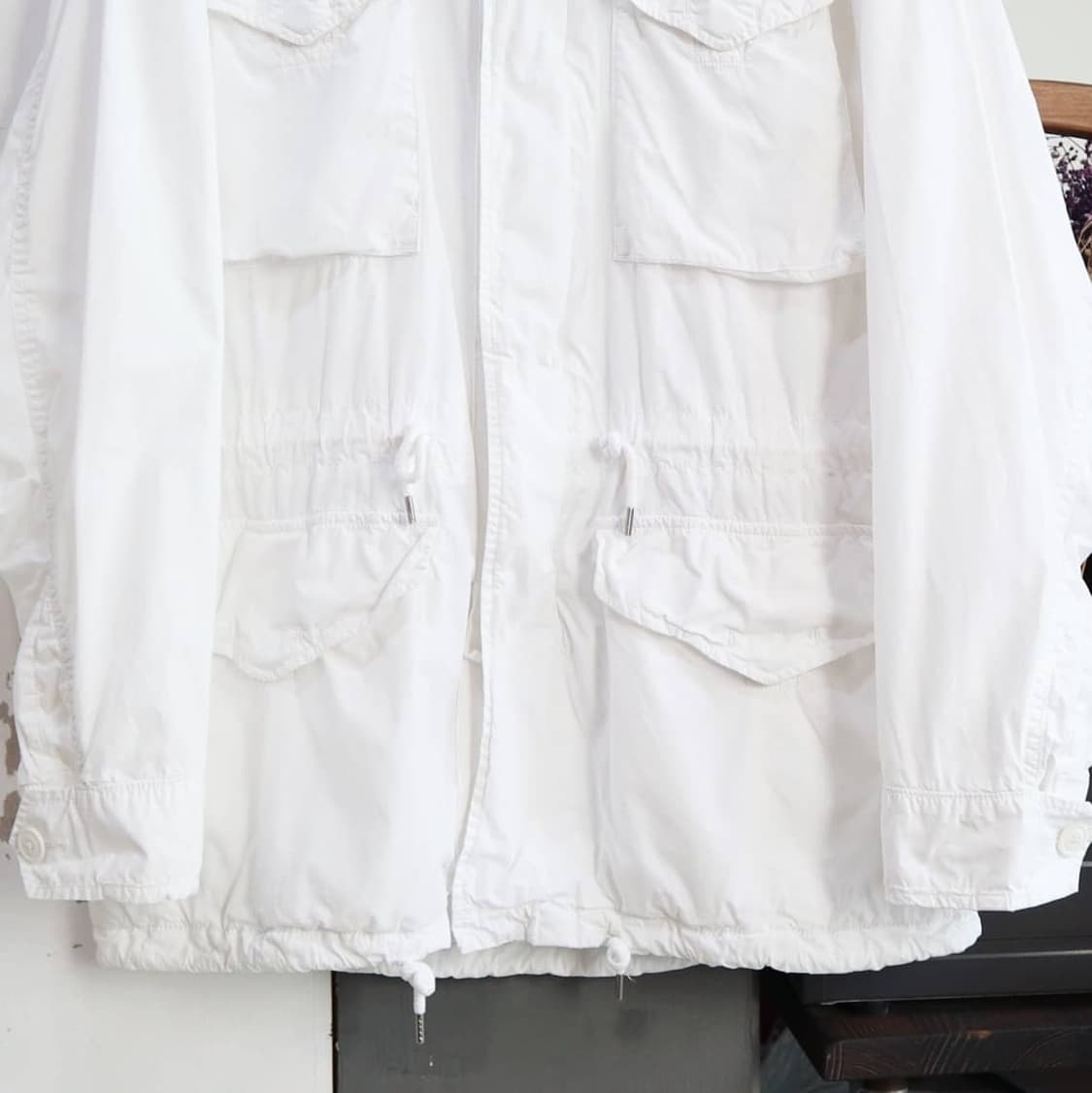 폴로 화이트 M65 필드자켓 상품이미지3