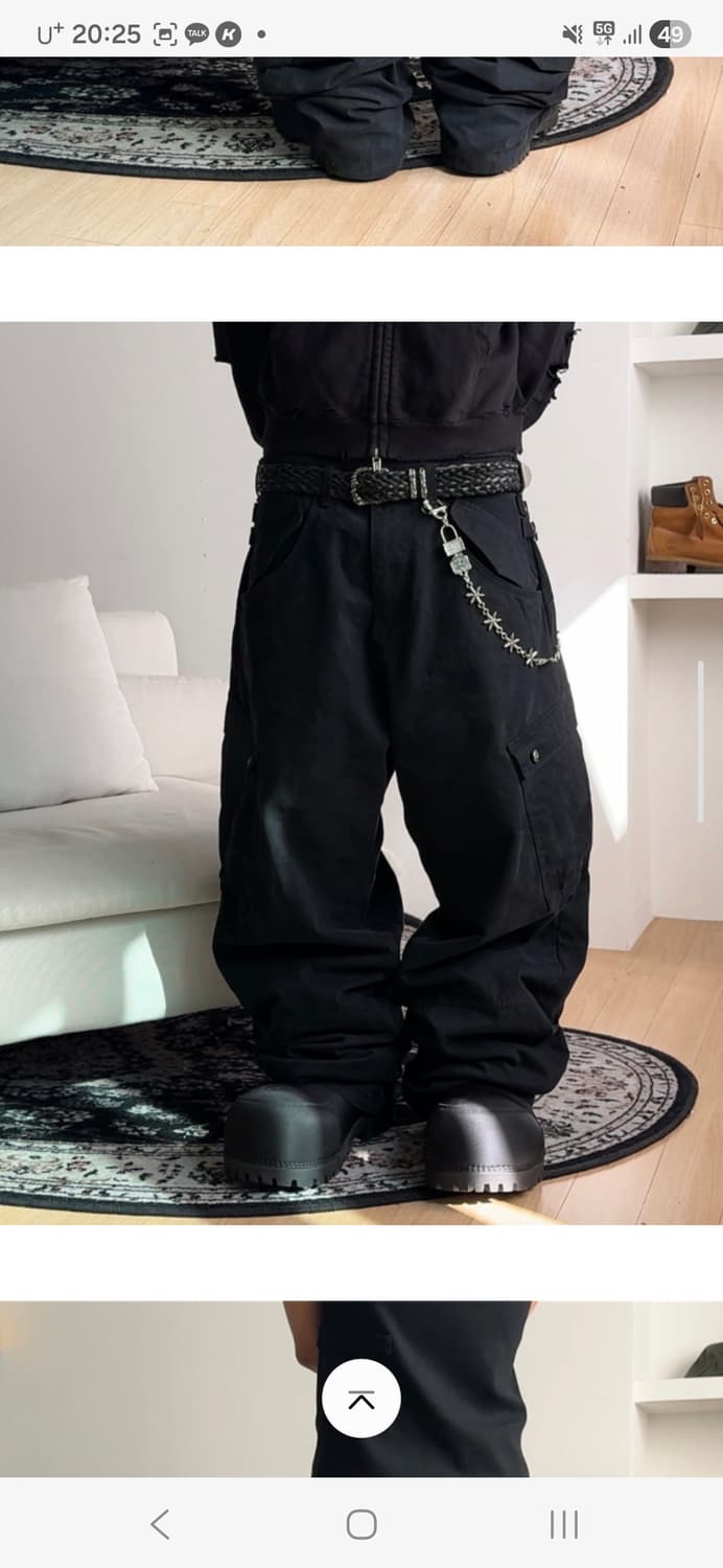 [2] 아오이로 포그서비스 콜라보 히카리 M65 팬츠 블랙 상품이미지2