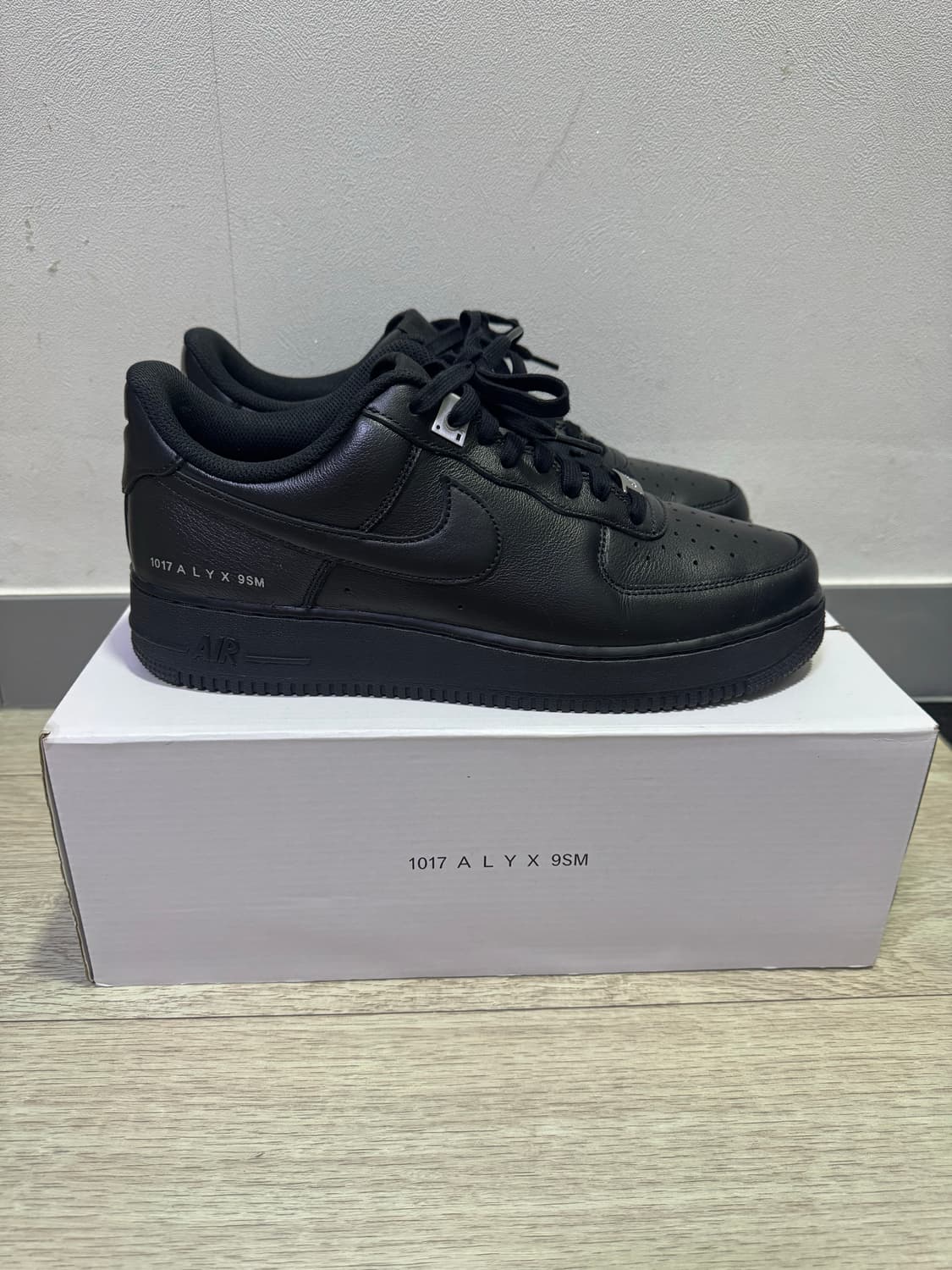 [280] 나이키 알릭스 에어포스 1 로우 SP 블랙 상품이미지4