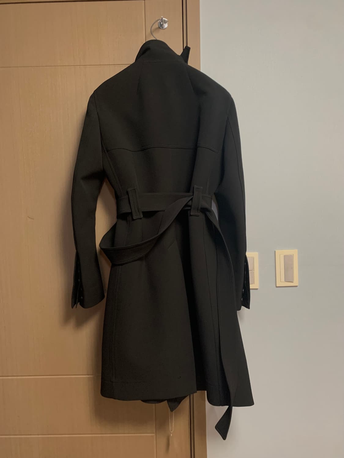 Rick Owens 릭 오웬스 무디 코트 블랙 상품이미지3