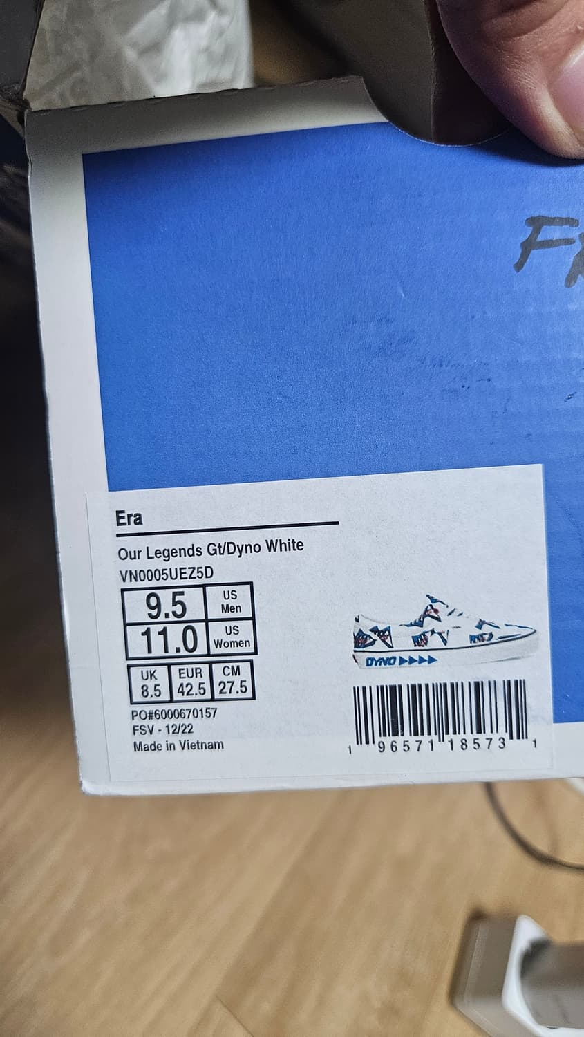 반스 아워레전드 275 새상품 상품이미지2