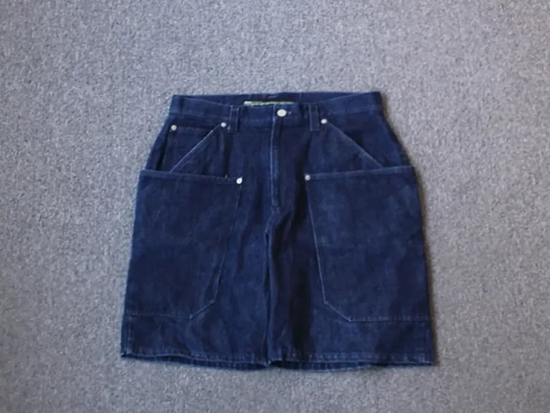 백채널 빈티지 데님 반바지- 32~3. 상품이미지3