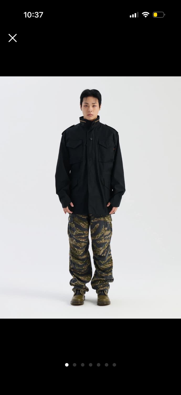 알파인더스트리 M-65 필드 자켓 블랙 alpha industries 상품이미지1