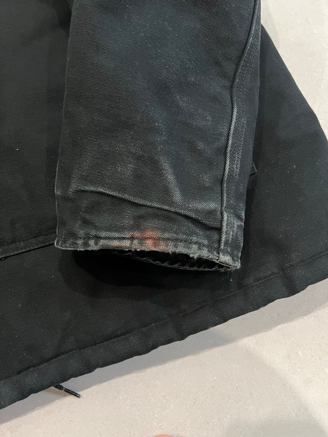 빈티지 칼하트 c03 디트로이트 워크자켓 블랙 50T 상품이미지8